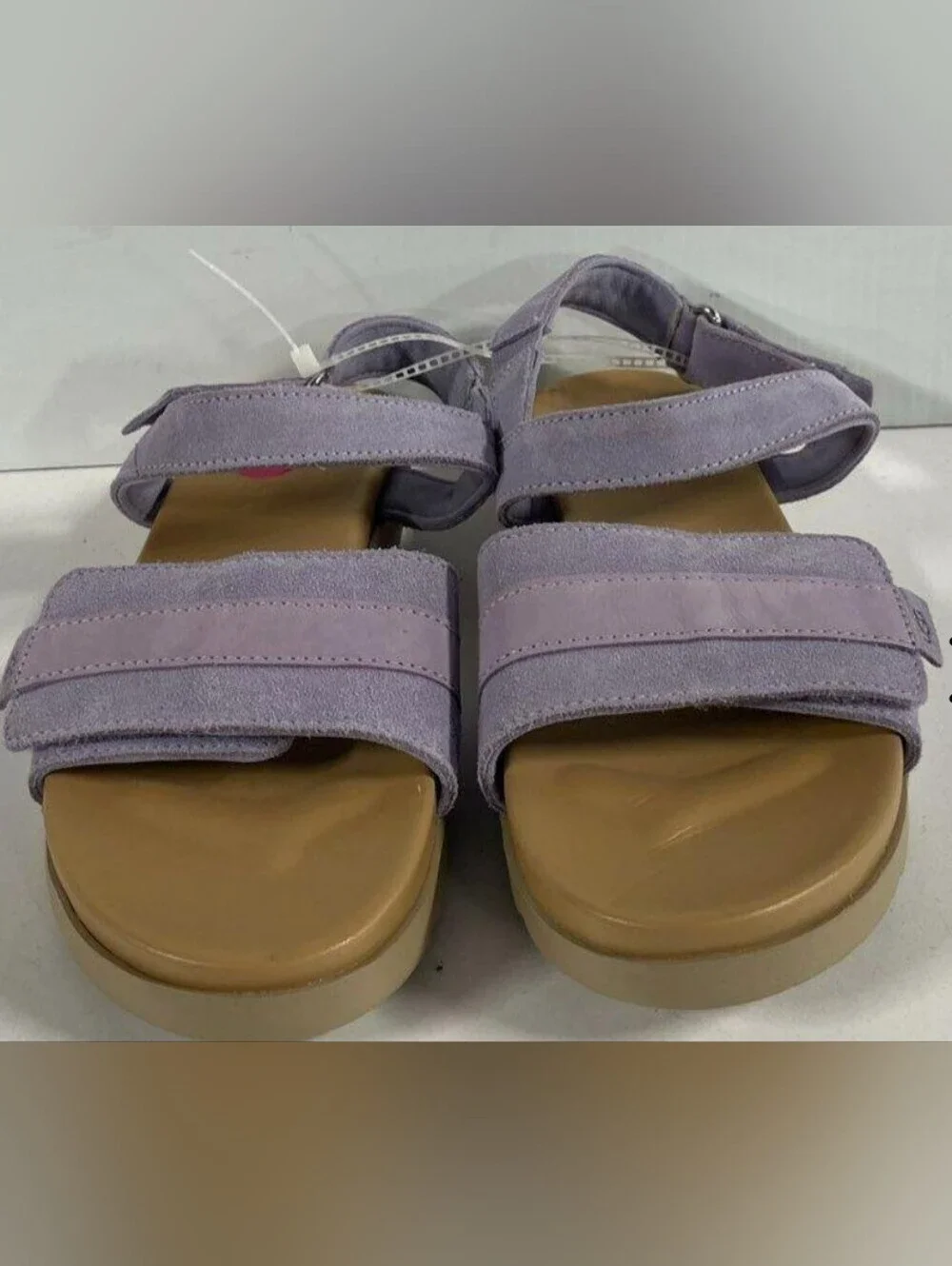 UGG Lynnden Strappy Suede Sandals Big Girls Size 4 New